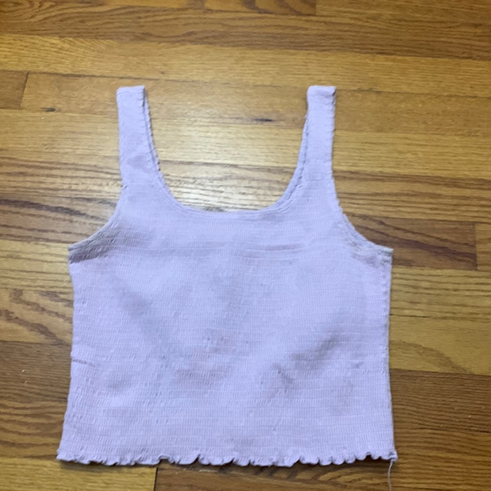 Purple hollister tank